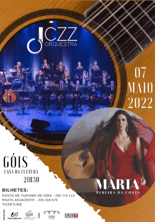 7 Maio 2022 - Jazz ORQUESTRA Do CENTRO com Marta Pereira da Costa