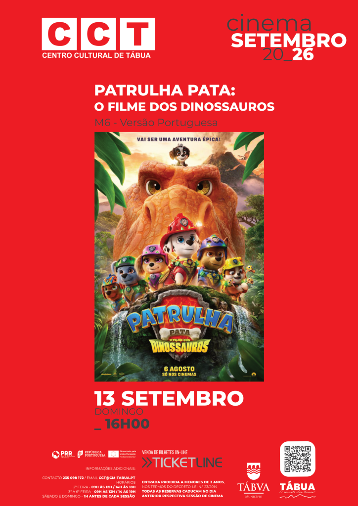 Cinema – “Patrulha Pata: O Filme dos Dinossauros”